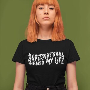 supernatural ruined my life Short-Sleeve Unisex T-Shirt