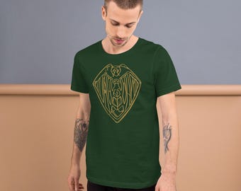 single line shield - Unisex t-shirt