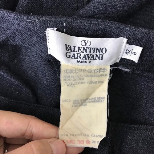 Vtg VALENTINO GARAVANI Made In shops ITALY Miss V Casual Pant Trouser Slack Workwear