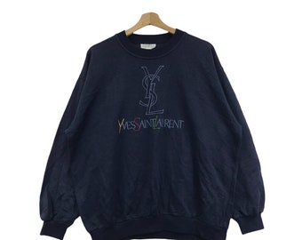 ysl sweatshirt etsy