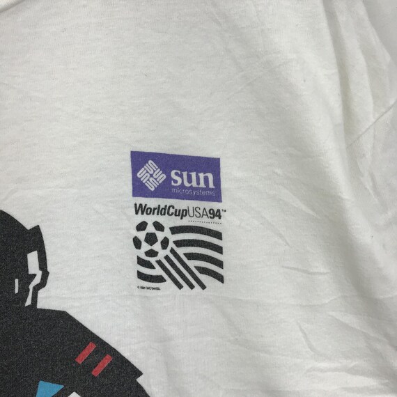 Vtg 1994 WORLD CUP USA Football Soccer Champion Tee S… - Gem