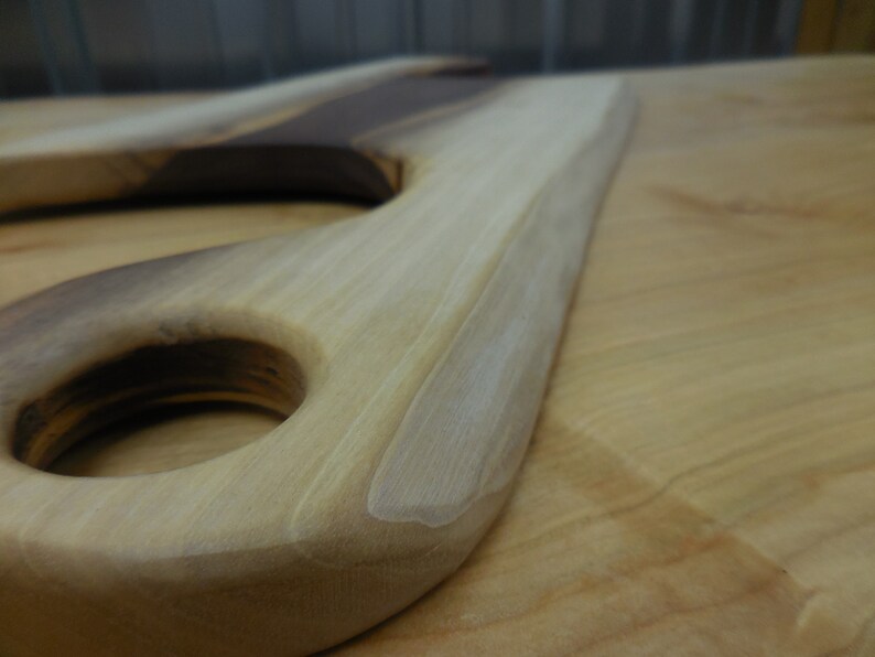 Very Unique Handmade Live Edge Large Black Walnut Charcuterie board