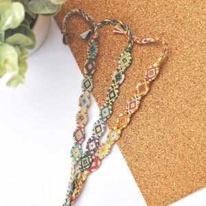 Boho Indian Circle Bracelet, Boho Friendship Bracelet, VSCO Bracelet, Woven Bracelet, Knotted Bracelet