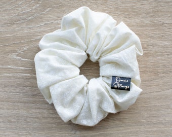 LACEY - Accessorio per capelli Scrunchie, Scrunchie in cotone, Scrunchie in tessuto, Cravatta per capelli da donna, Piccole idee regalo