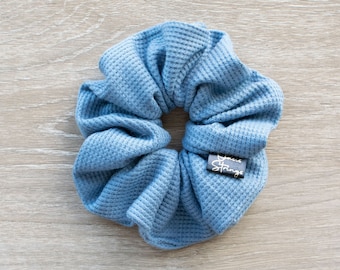 HALSTON - Scrunchie Hair Accessory, Waffle Knit Scrunchie, Fabric Scrunchie, Women's Hair Tie, Small Gift Ideas