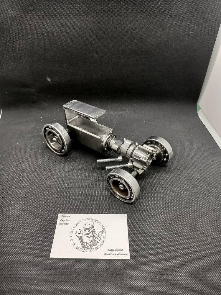 Sculpture Voiture Hot Road , Ancienne