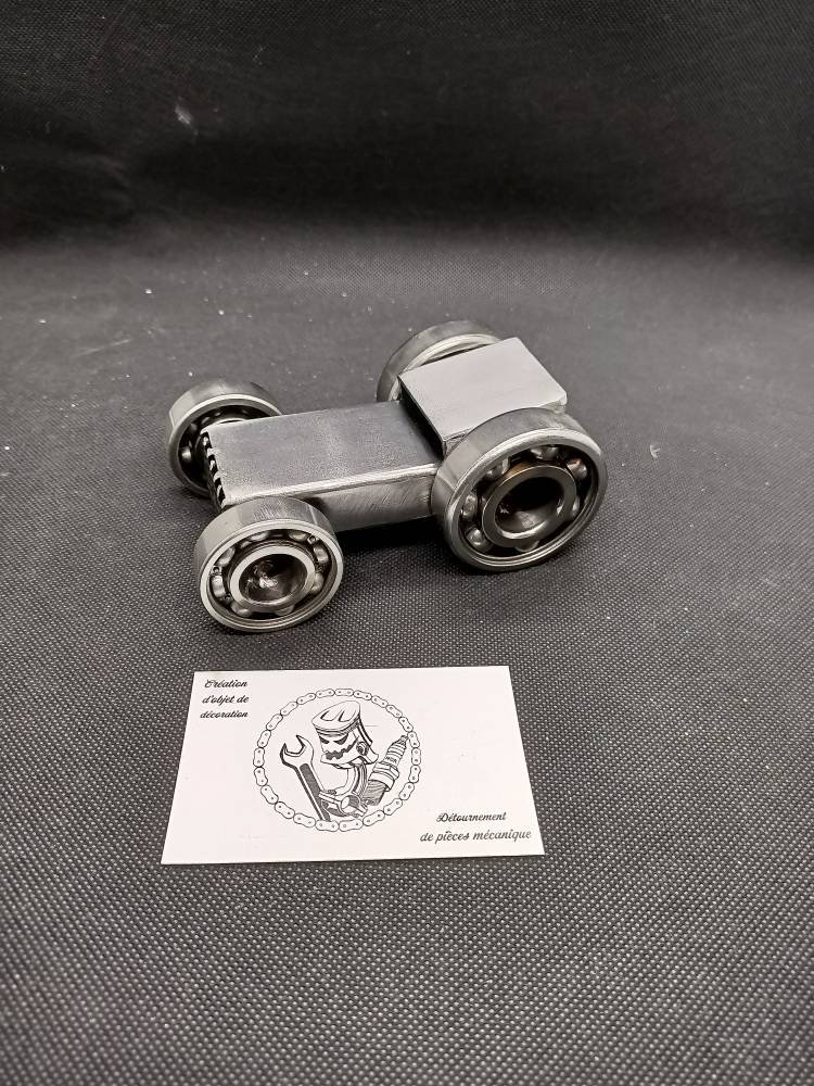 Sculpture Voiture Hot Road , Ancienne