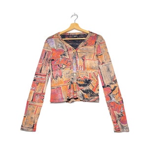 2000s Just Cavalli long sleeves top