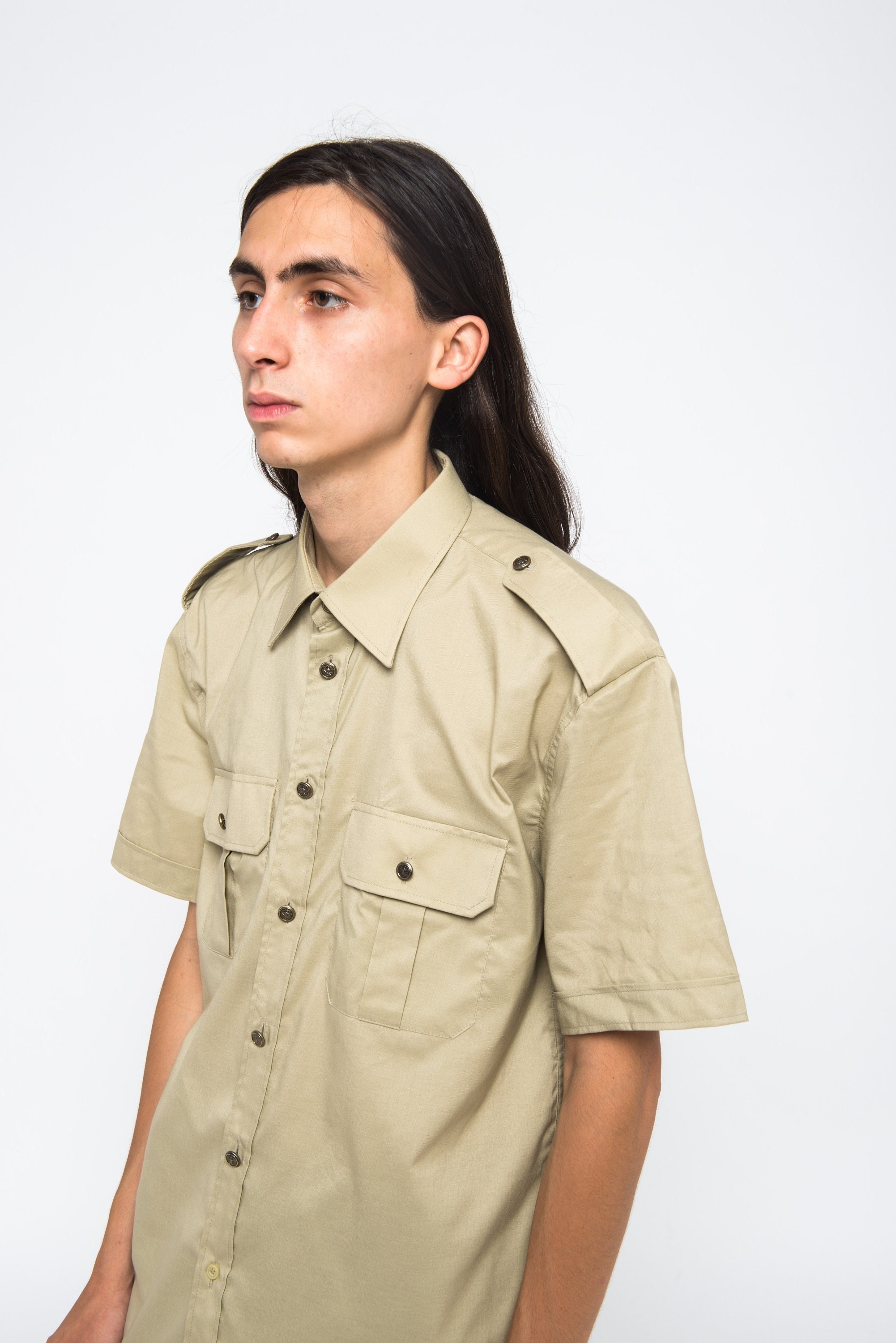 Camiseta caqui militar sales