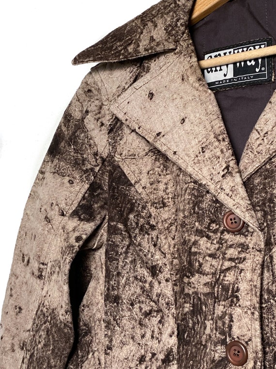1990S Suede leather coat main image 1