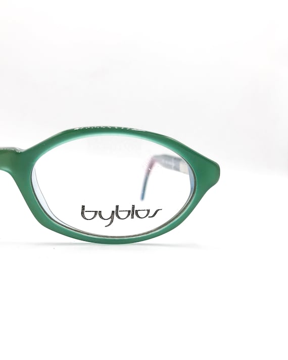 BYBLOS CATEYE OVAL Fine Vintage Glasses made in I… - image 2