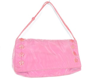 Red DIESEL 2000s Vintage Shoulder Bag / Tote Bag / Multi-pocket 