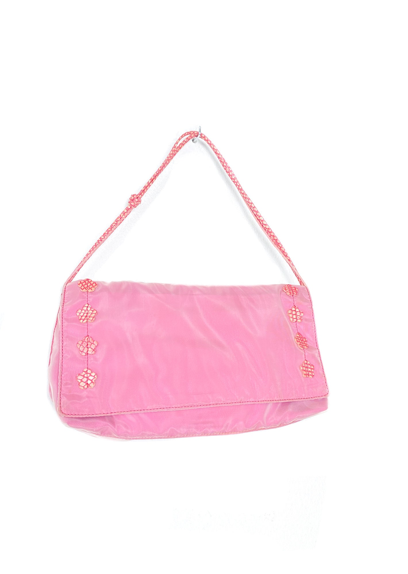 Baby Pink V-Sling Mini Bag, Authentic & Vintage