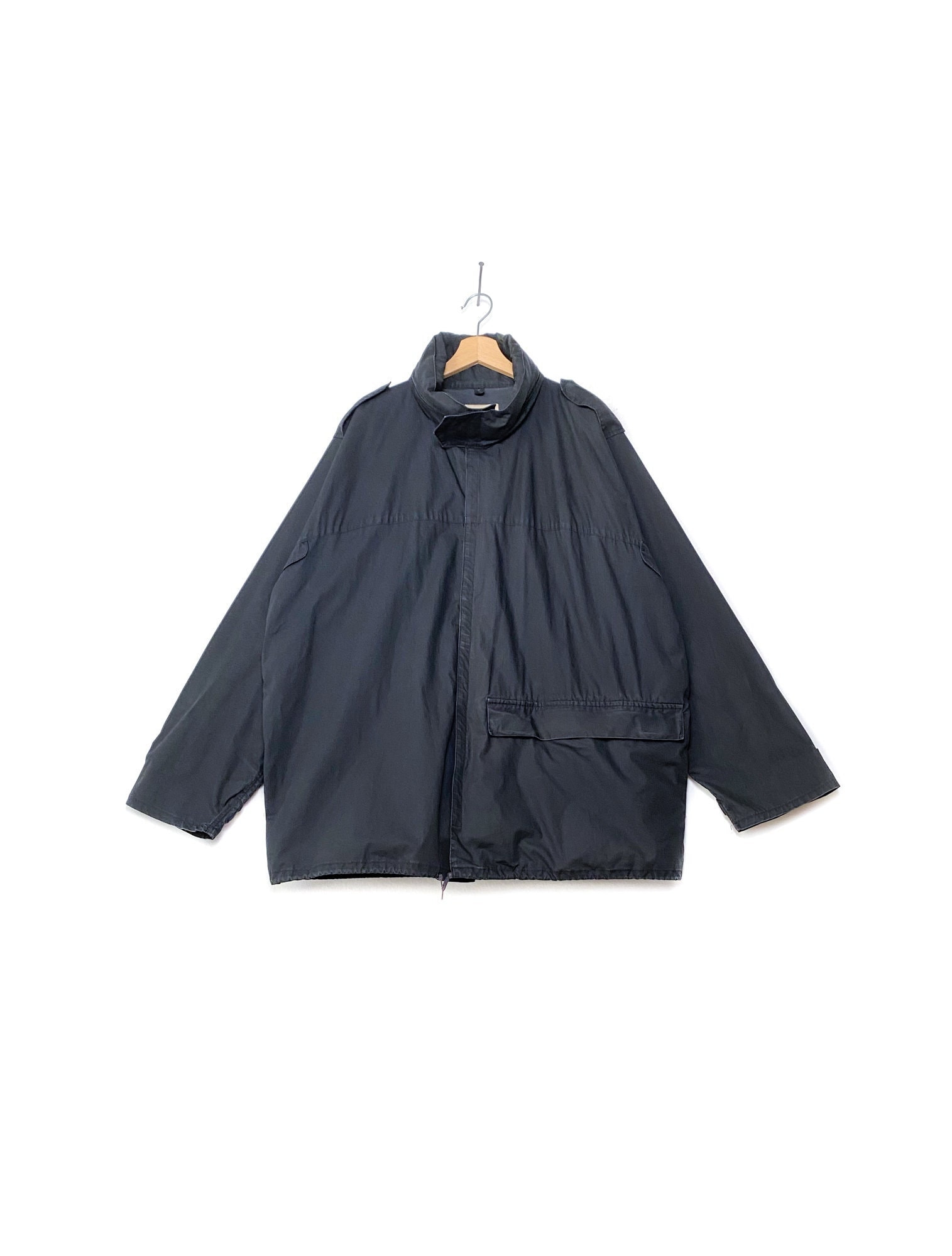 y2k archive THE TWELVE blue nylon jacket