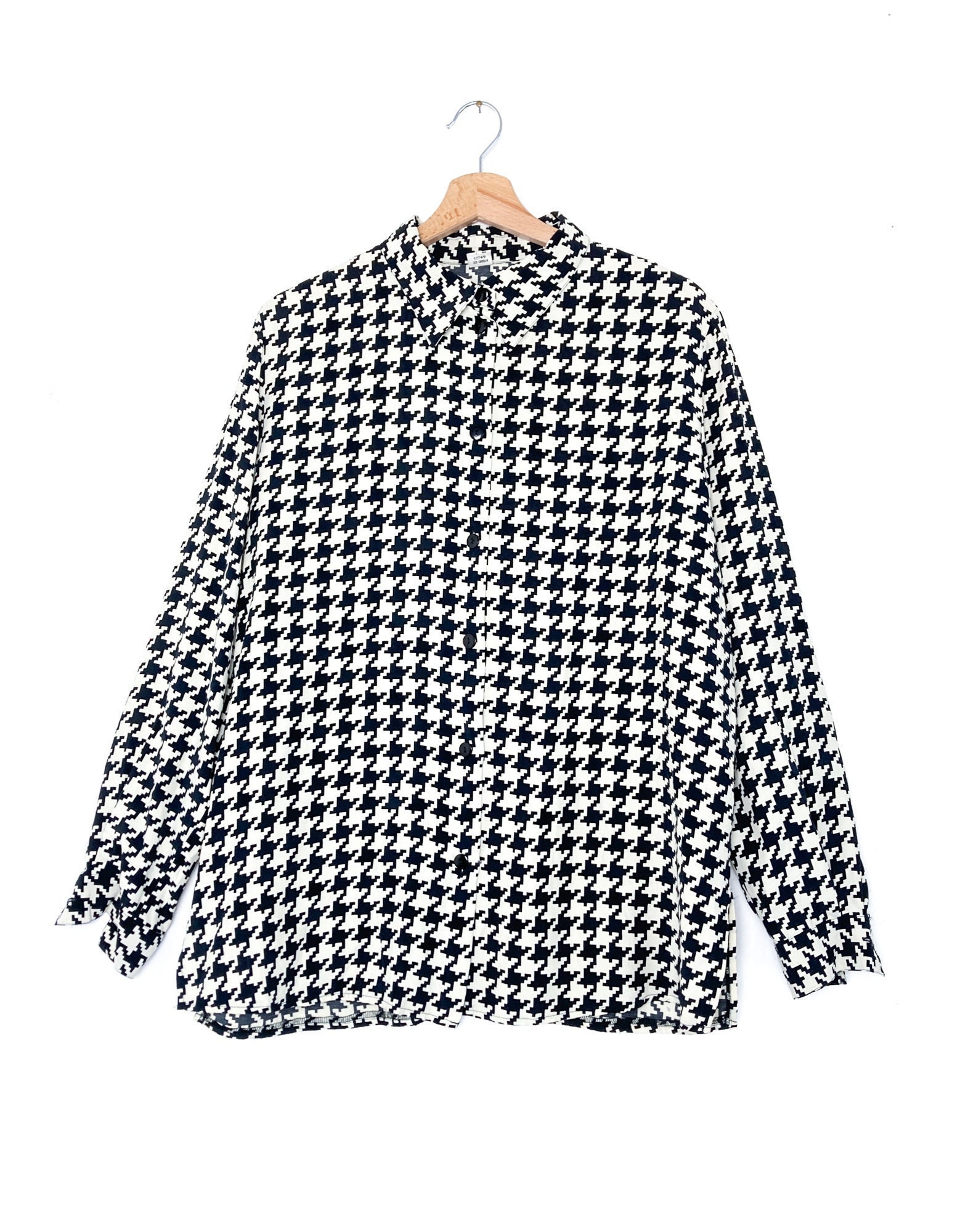 OVERSIZE Blouse Viscose Unisex Vintage 
