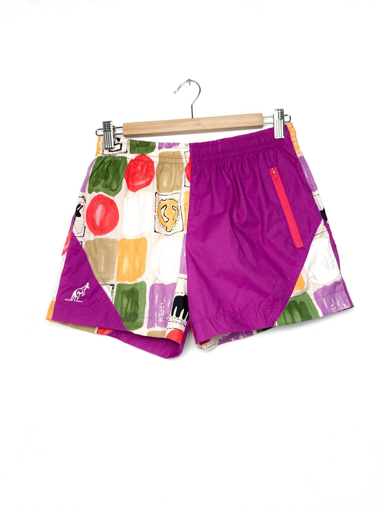 NOS AUSTRALIAN 90s Geometric Swim 