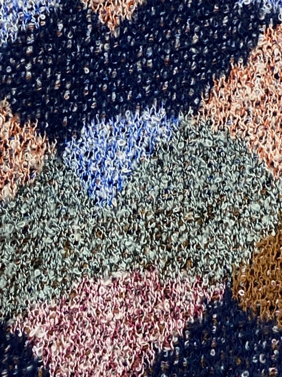 MISSONI KNITWEAR SWEATER cotton colorful geometri… - image 6
