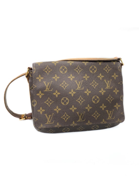 louis vuitton wallet shoulder bag ヴィンテージ Louis Vuitton Monogram Shoulder Bag, Genuine Vintage Iconic
