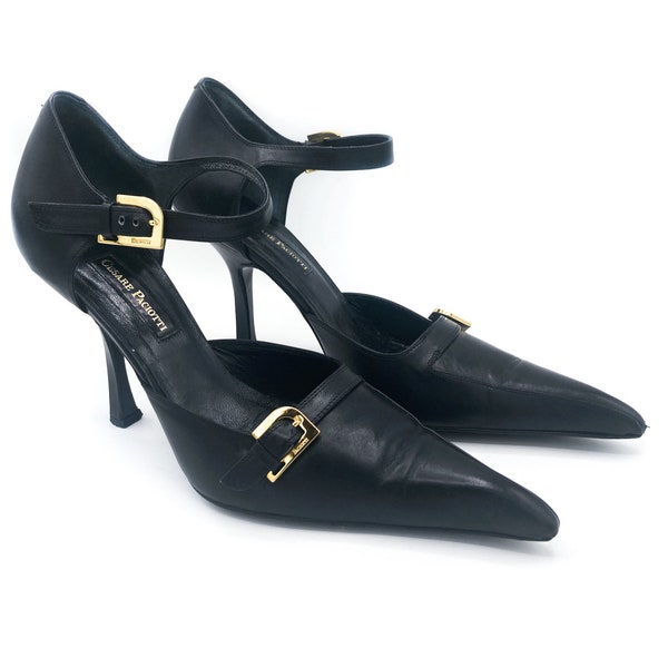 2000s Gothic Cesare Paciotti pumps shoes