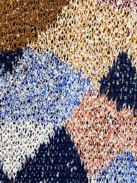 MISSONI KNITWEAR SWEATER cotton colorful geometri… - image 7