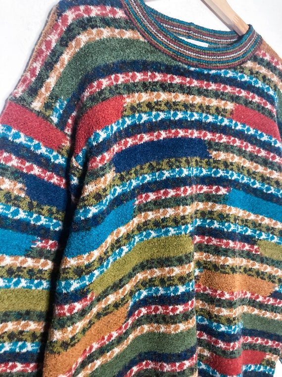 MISSONI KNITWEAR SWEATER Mohair Colorful Striped First Line MISSONI KNITWEAR SWEATER Mohair Colorful Striped First Line