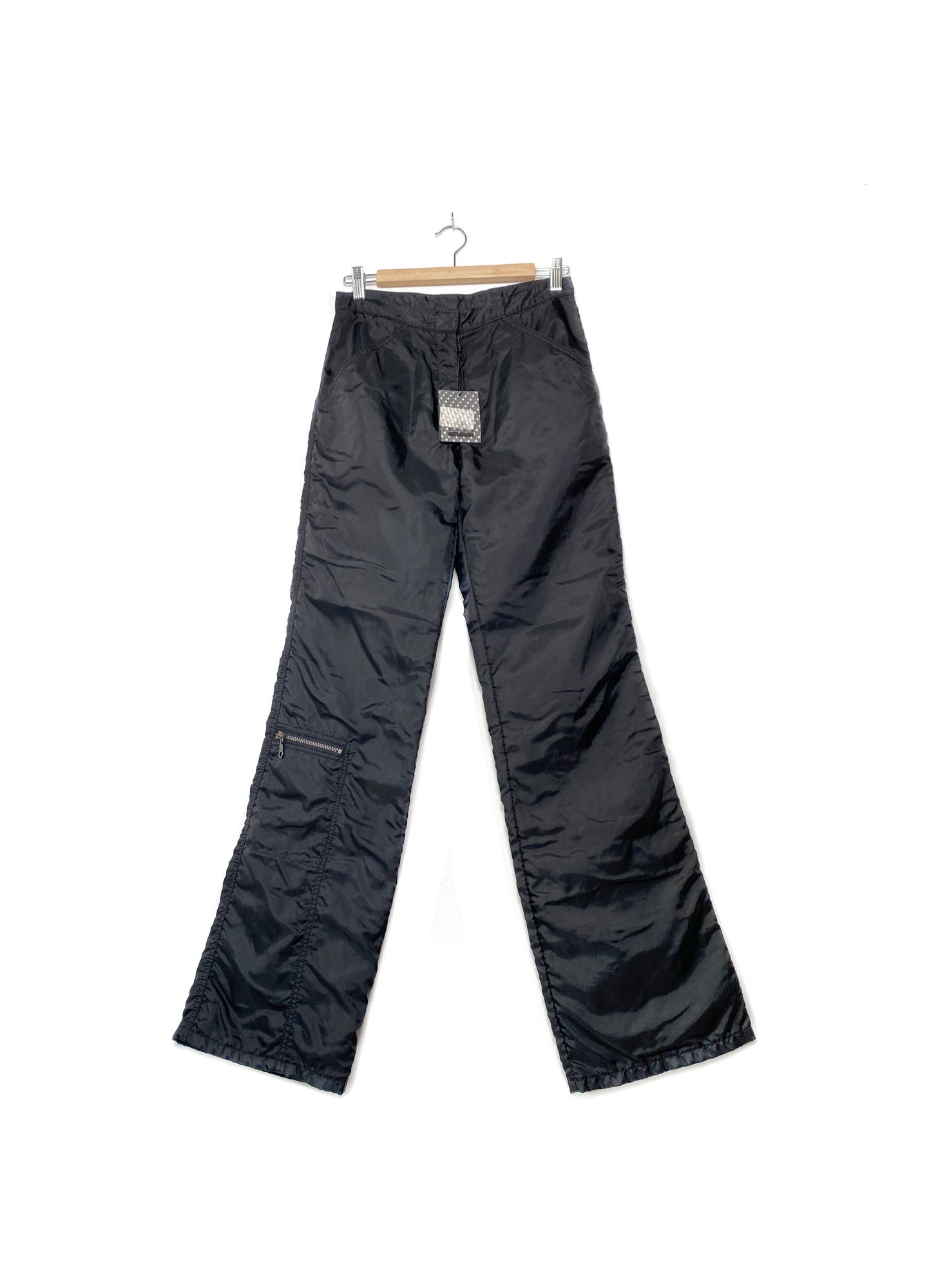 Y2K 00s archive detachable nylon pants-