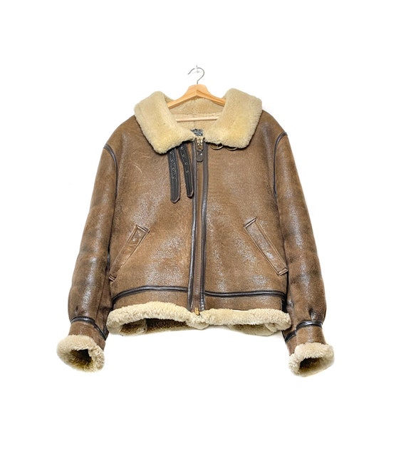 AVIREX B-3 aviator shearling coat, Gorgeous overs… - image 1