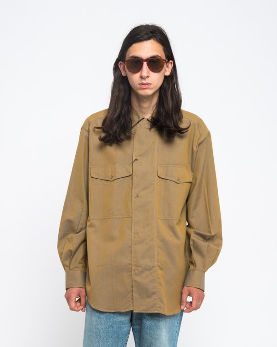 unique UNGARO SHIRT iridescent green / khaki unga… - image 3