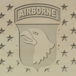 Airborne Eagle Union 14.25 by 10.5 (Ready to Cut Gcode) GRBL CNC Machines
