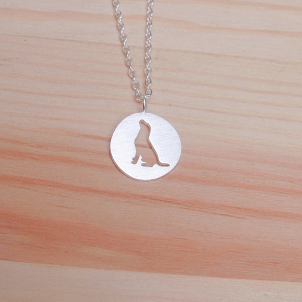 Golden retriever- Collier de charme, bijoux minimalistes, collier délicat, collier tendance minimal, collier pendentif, cadeau pour femmes