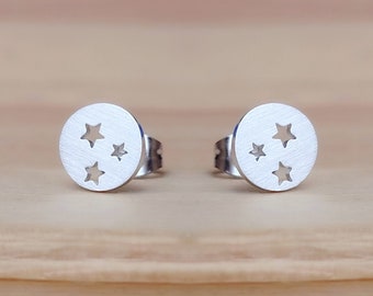 Konstellation Ohrstecker 2 - minimalistischer Schmuck, Trendsetter Ohrringe, Statement Ohrringe, Geschenk