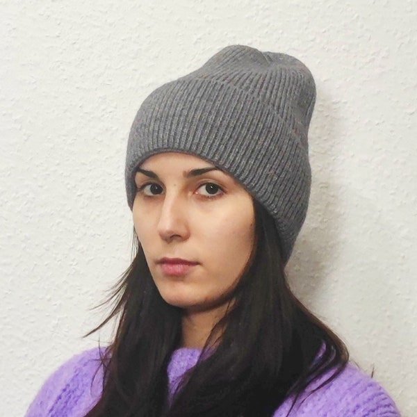 Beanie Mütze, Urban Grey