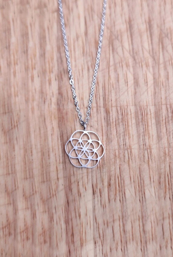 Collar Flor la Vida Collar de dijes joyería minimalista - España