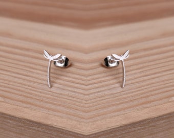 Dragonfly Stud Earrings - Minimalist Jewelry, Trendsetter Earrings, Statement Earrings, Gift for girlfriend