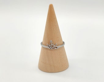 Ring Origami Bird, Feminine Ring, Gold, Silver, Rose Gold, Friendship Ring, Statement Ring, Gift