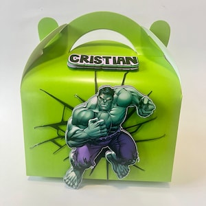 Avengers Hulk candy gable box set of 6
