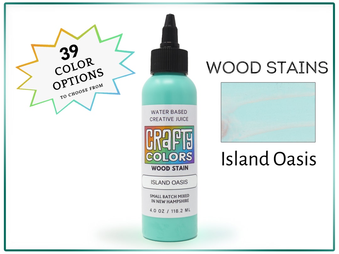 Teal Wood Stain, Wood Stain for Wooden Jewelry Creations, Enhance Wood