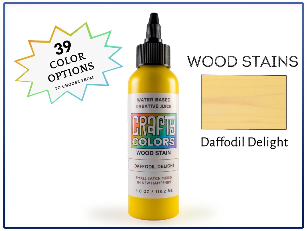 Yellow Wood Stain Wood Stains for Dollhouse Makers and Doll - Etsy