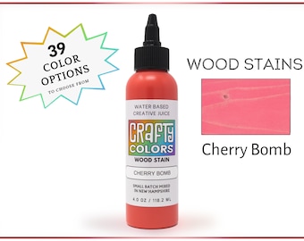 Red Wood Stain, Resurface furniture paint, Water-based Wood Stains for Furniture Refinish, Art Supplies, Paint Supplies for DIY Art