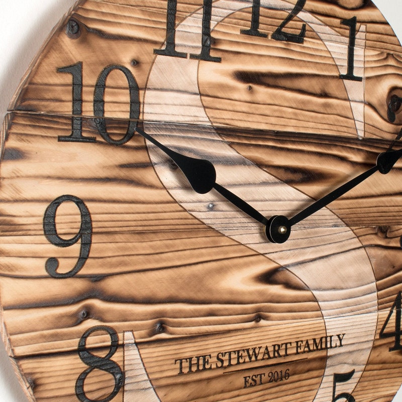 Rustic Hourglasses Costumizes Wooden Clocks - Etsy