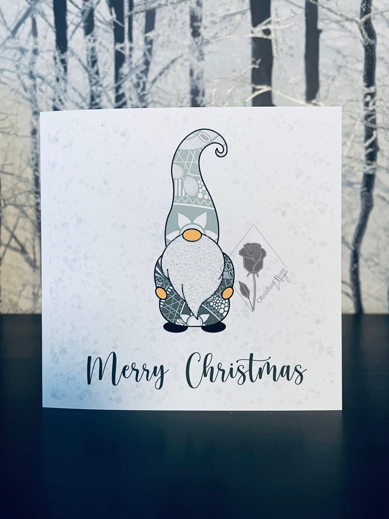 Weihnachtswichtel Zen Inspire Karte Weihnachtswichtel | Etsy