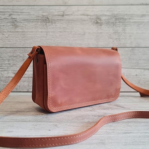 Sac bandoulière en cuir, petit sac à main femme, sac bandoulière personnalisé, sacs à main bandoulière marron, sacs et porte-monnaie, cadeau pour elle
