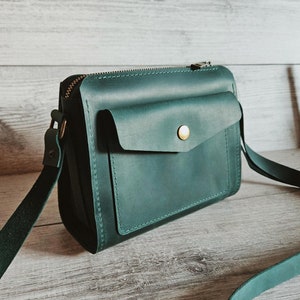 Petit sac à main en cuir, sac à bandoulière en cuir, sacs à main personnalisés pour femmes, sac à bandoulière fait main, joli sac à bandoulière, cadeau pour elle