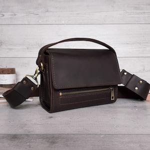 Leather shoulder bag, Cross body bag, Leather bag women, Leather crossbody bag, Leather handbag, Small leather purse, Gift for women