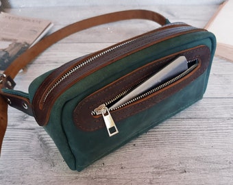 Leren heuptas, lederen Fanny Pack, leren riemtas, leren heuptas, leren heuptas, leren tas vrouwen, cadeau voor vrouwen, cadeau voor mannen