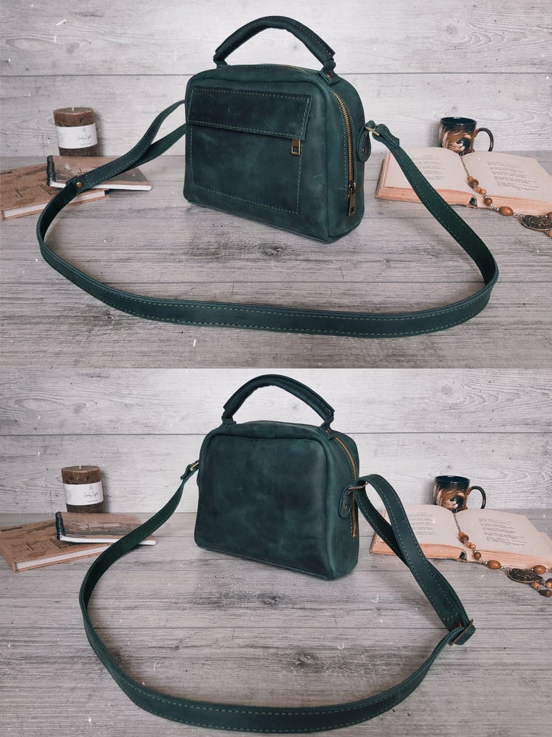 Leather Crossbody Purse Small Crossbody Bag Leather Bag Etsy