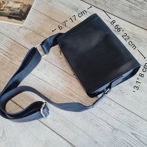 Leder-Umhängetasche für Frauen, kleine Geldbörse, handgefertigte Handtaschen, hellbraune Leder-Umhängetasche, personalisierte Umhängetasche, Geschenk für Sie Bild 4