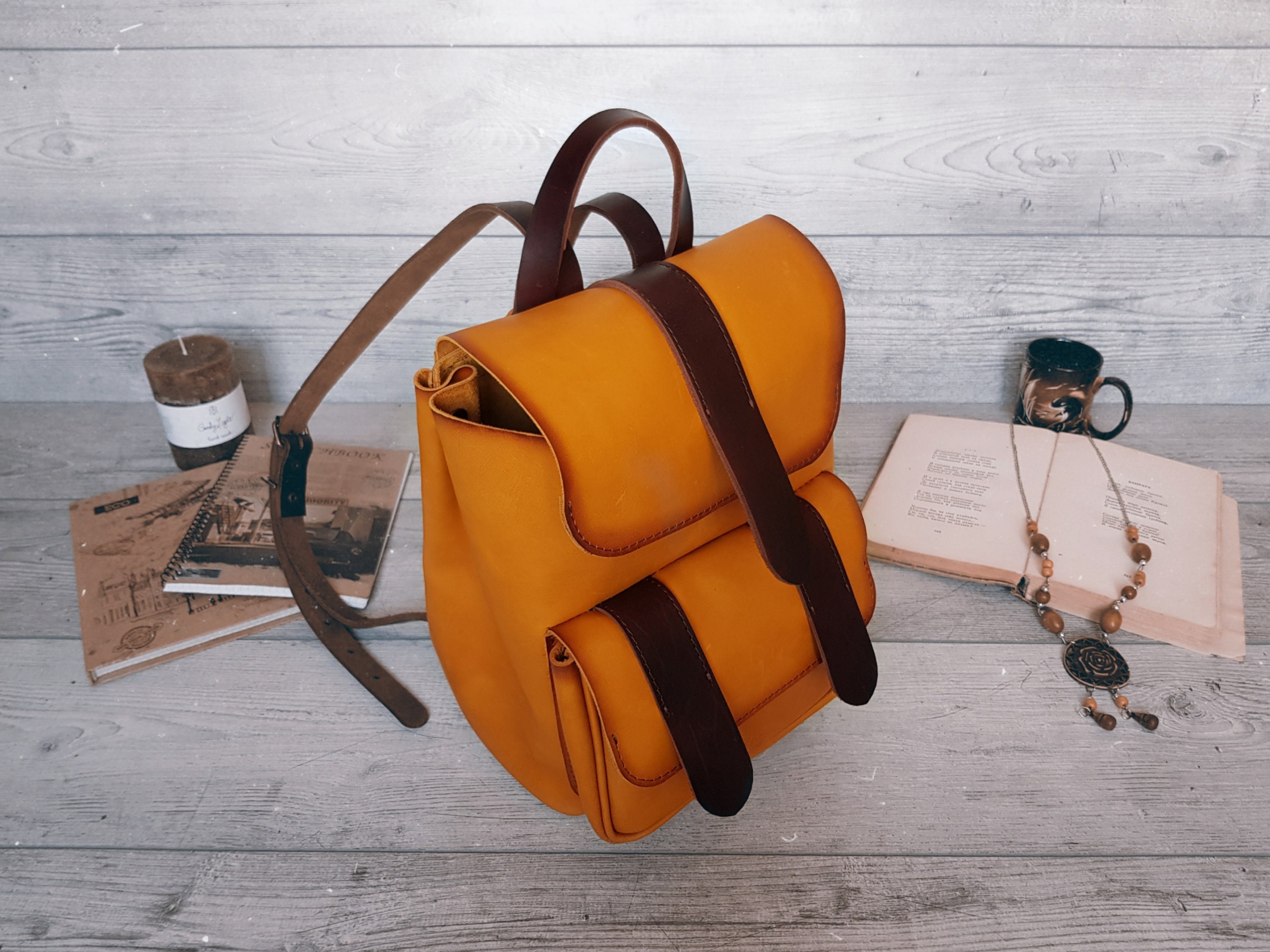 mens small backpack purse