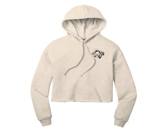 Cropped Custom Left Vector Hoodie