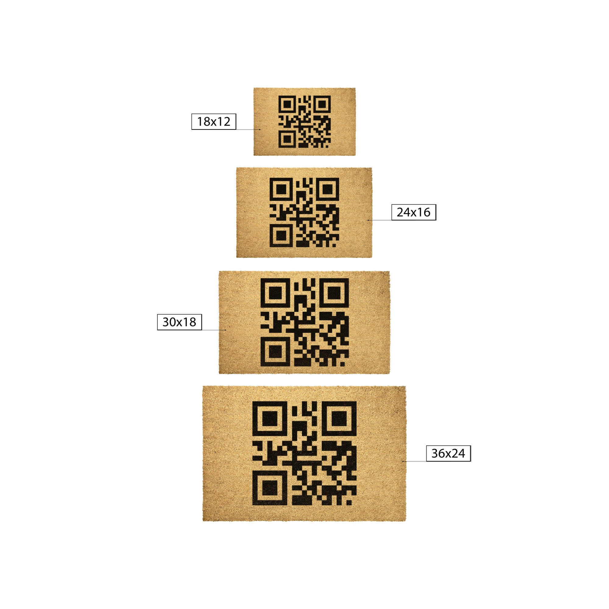 Rickroll QR Code Mat - Etsy